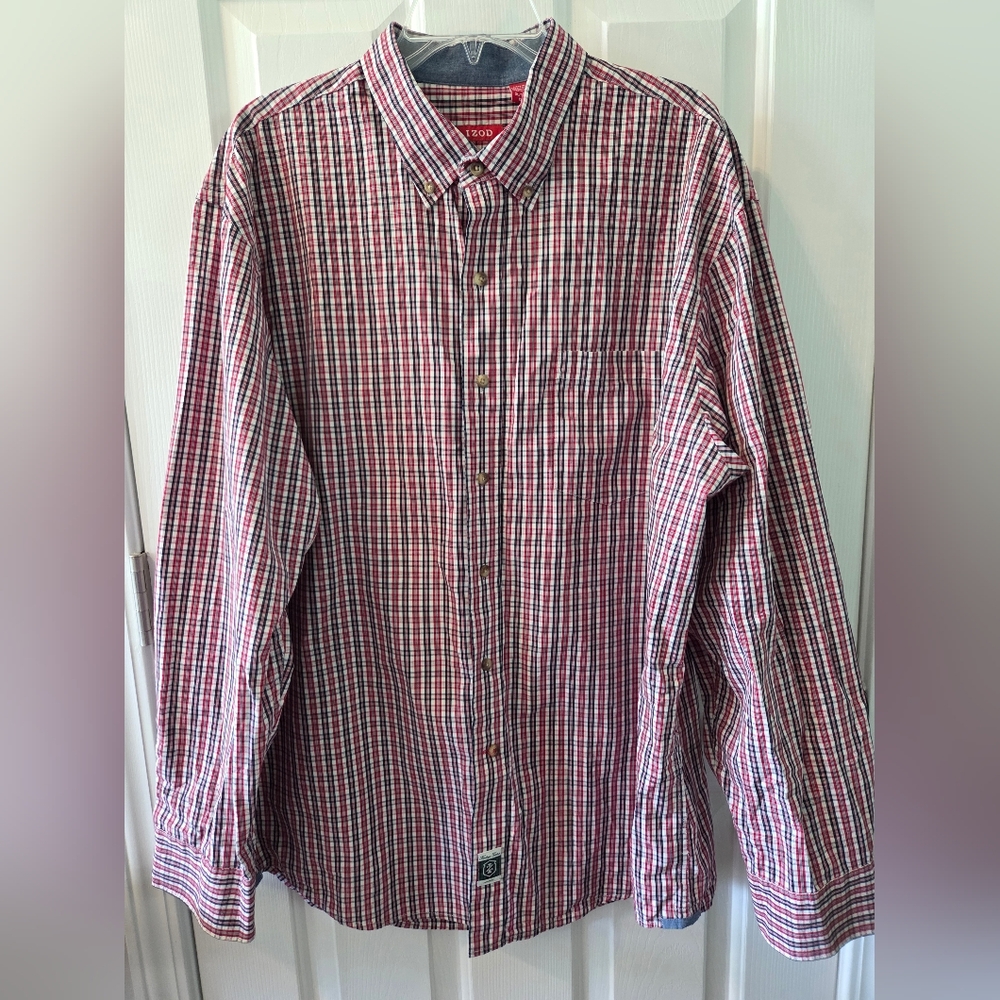 Classic Red Checkered Men's Shirt